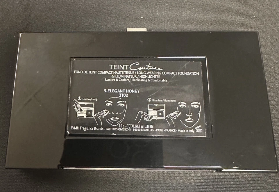 Base iluminadora compacta de larga duración Givenchy Teint Couture 5 miel elegante Foto 2 de 4