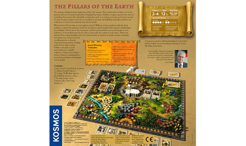 The Pillars of The Earth Board Game Medieval Strategy Thames Kosmos - Picture 2 of 3