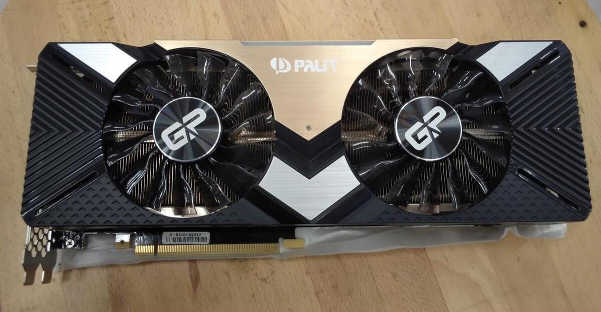 PALIT GRAPHICS BOARD RTX2080TI DUAL 11G IN WORKING CONDITION PALIT GRAPHICS BOARD RTX2080TI DUAL 11G IN WORKING CONDITION