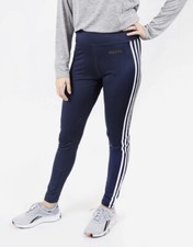 New Adidas Tiro Training Pants Tights High Wasted Navy Blue Women's Size Small