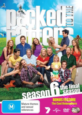 Packed to the Rafters - Season 6 NEW PAL Cult 3-DVD Set R. Gibney E. Thomson