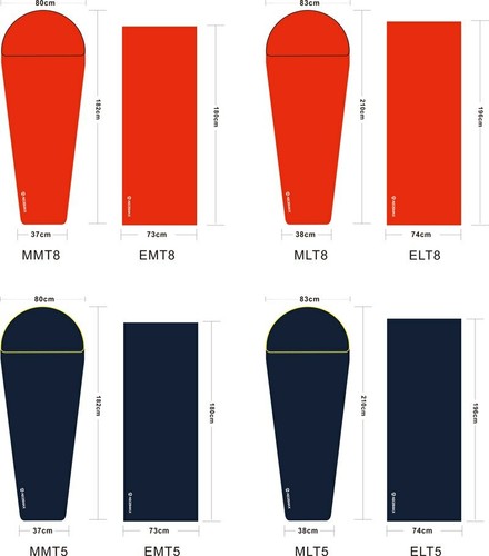 AEGISMAX Thermolite Sleeping Bag Liner Warming 5/8 Celsius Outdoor Camping Bag - Picture 4 of 20