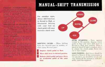 A4 Druck 1963 Plymouth Fury Handbuch 09