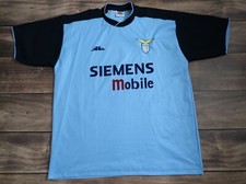 Vintage football shirt SS Lazio #10 Hernan Crespo Soccer Jersey, Men`s Size L/xl