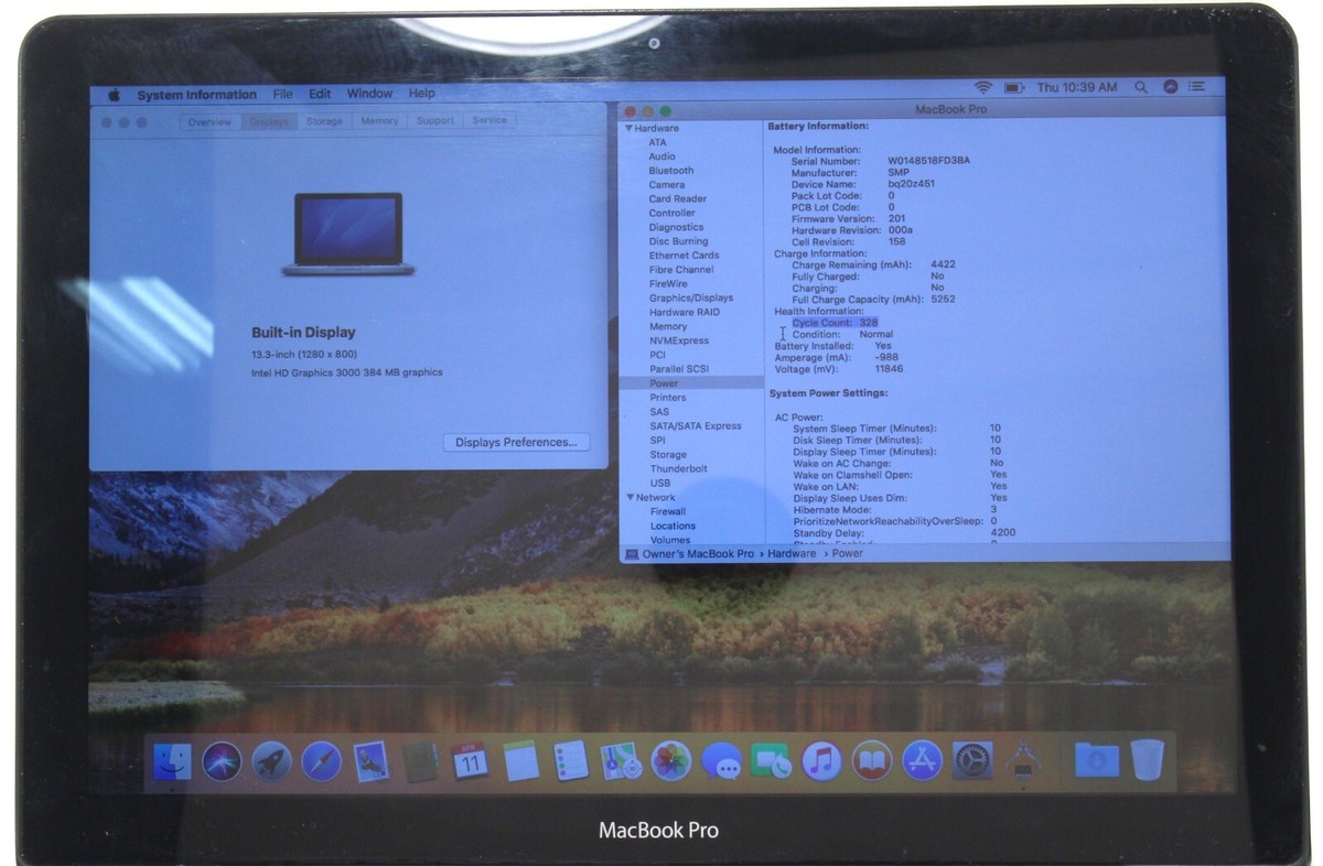 Apple MacBook Pro A1278 13.3