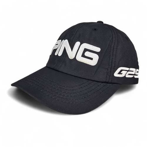 Ping G25 Mütze Herren schwarz Logo Golf Outdoor Baseball Cap Strapback verstellbar