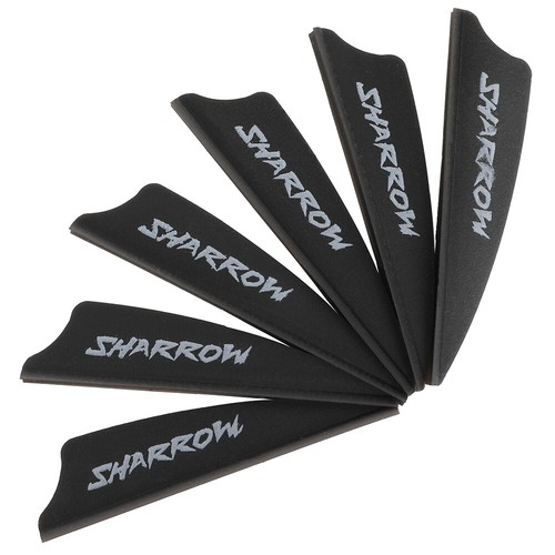 50X 2" 3" Archery Vanes Rubber Fletches Fletching Hunting Bow Arrows Shaft DIY - Picture 15 of 20