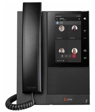 Poly CCX 505 Corded Corded/Cordless Bluetooth Wi-Fi Desktop IP Phone 82Z79AA