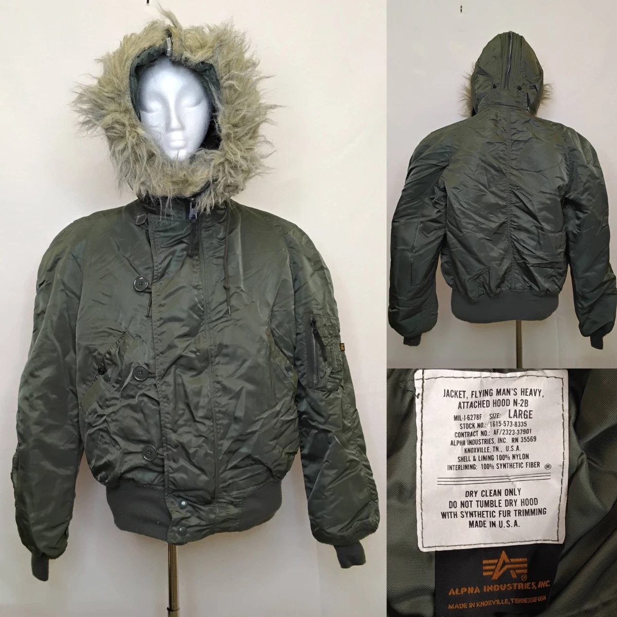 ALPHA N-2B Coats, Jackets & Vests for Men for sale | eBay