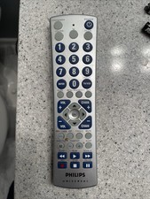 Genuine Philips Universal TV VCR DVD Remote Control CL034 CL035A TESTED