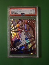 2021 Revolution Asia Red Gilgeous-Alexander Revolution #72 PSA 10 OKC Thunder