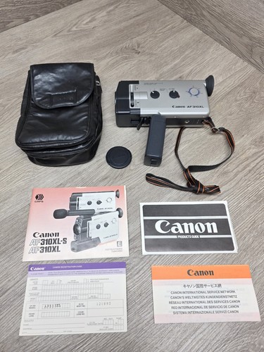 Working Rare Vintage Canon AF 310XL Super 8 8mm Movie Film Camera Free Shipping!