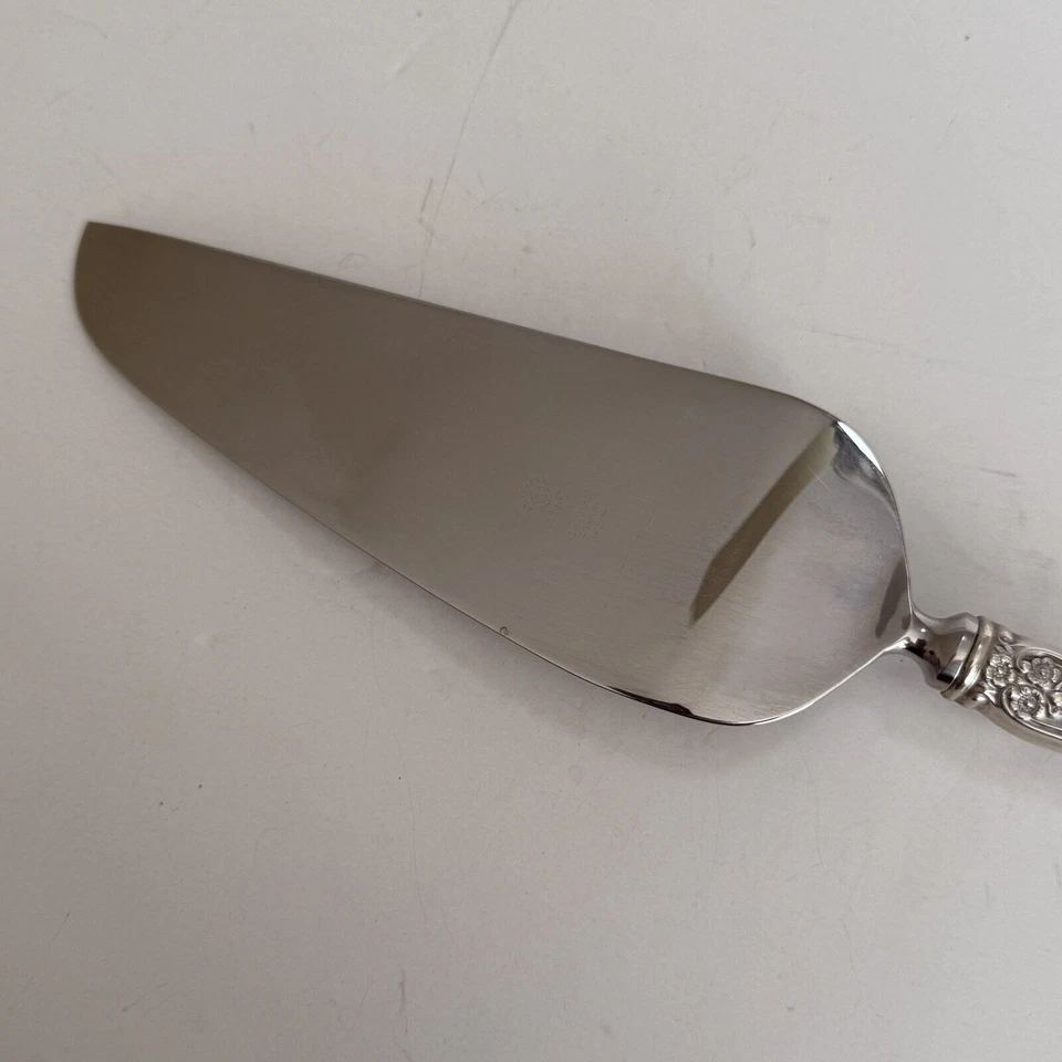 Servidor de tartas Gorham Buttercup de plata esterlina pedido especial pastel vintage años 80 Foto 4 de 4