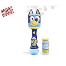 Magical Bluey Musical Bubble Wand - Lights Sound with Bubble Solution Included