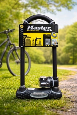 Master Lock 8195, Fahrradschloss, Bügelschloss,U-Schloss,Bike Security, Level 10