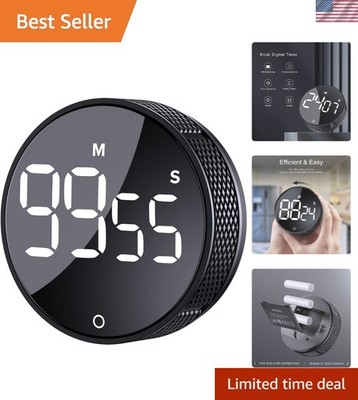 Digital Kitchen Timers, Visual timers Large LED Display Magnetic Countdown Co...