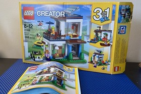 LEGO CREATOR: Modular Modern Home (31068) USED W/ Original Box and Instructions