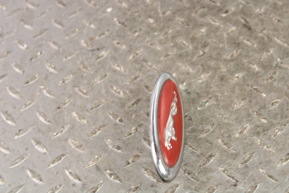 97-06 JAGUAR XK8 Driver Side LH Left Fender Badge Emblem Logo Red Factory OEM OE Foto 4 de 4