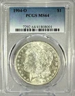 1904 O $1 Morgan Silver Dollar PCGS MS64