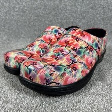 Klogs Footwear Mission Closed-Back Nursing Clogs Floral Color Way Women s 9.5M