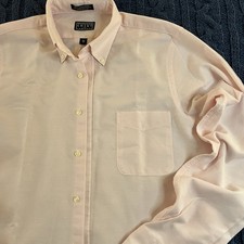 Vintage Windsor Shirt Company Men's Dress Shirt Medium Long Classic Fit Pink
