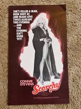 Scorchy 1976 Movie Pressbook 8.5x14 Connie Stevens William Smith