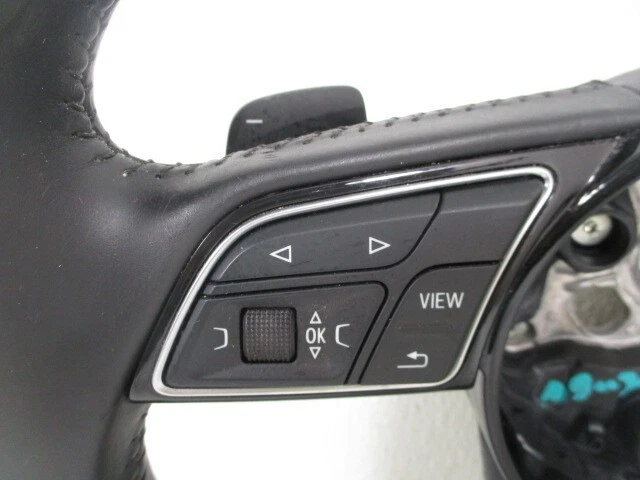 Audi A4 2017 volante de cuero con levas de cambio OEM LKQ Foto 2 de 4