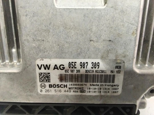 05E907309 Centralina Motore per AUDI A3 SPORTBACK (8VF) 35 TFSI básico 1784457 - Foto 3 di 10