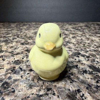 Vintage Yellow Ceramic Chick Easter Mini Whimsical Decor