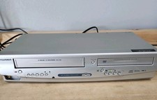Sylvania DVD VCR Combo Recorder Player DV220SL8 VCR Works For Repair Read