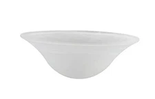  23112-01A Shade for Medium Base Socket Torchiere, Swag 13-3/4" x 5" Alabaster