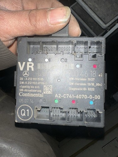 Steuergerät Mercedes W204 W212 Türsteuergerät vorne Rechts A2129011505Original - Bild 3 von 4