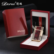 Metal Side Sliding and Loud Inflatable Lighter High-end Men's Gifts Inflatable