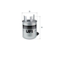 UFI Kraftstofffilter 24.095.06 Passend FüR Nissan Renault