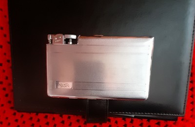 polo cigarette case Vintage Polo Cigarette Case & Lighter Beautiful Condition 1940s England  Lovely