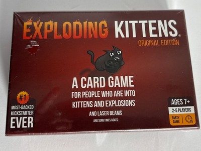 Exploding Kittens Card Game - Original Edition - Brand New - Sealed