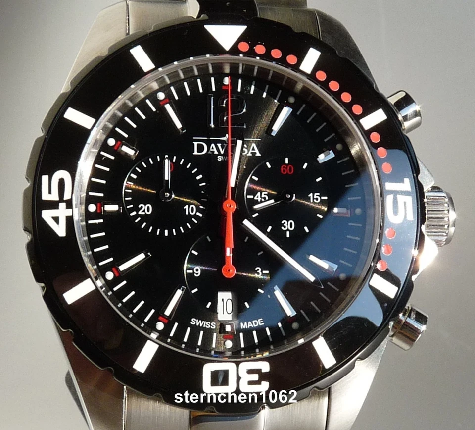 Davosa * Herrenuhr * Nautic Star * Ref. 163.473.65 * Chronograph * Quarz - Bild 1 von 4