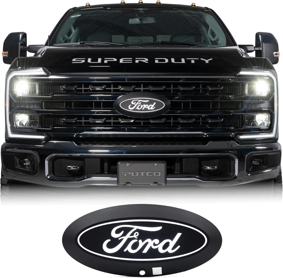 Putco® 92802 Luminix LED Grille Emblem Light for 20-22 Ford F250 F350 w/Camera - Image 2 of 4