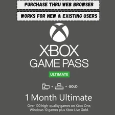 Xbox Game Pass Ultimate 1 Month Live Gold Membership (USA only) XGPU