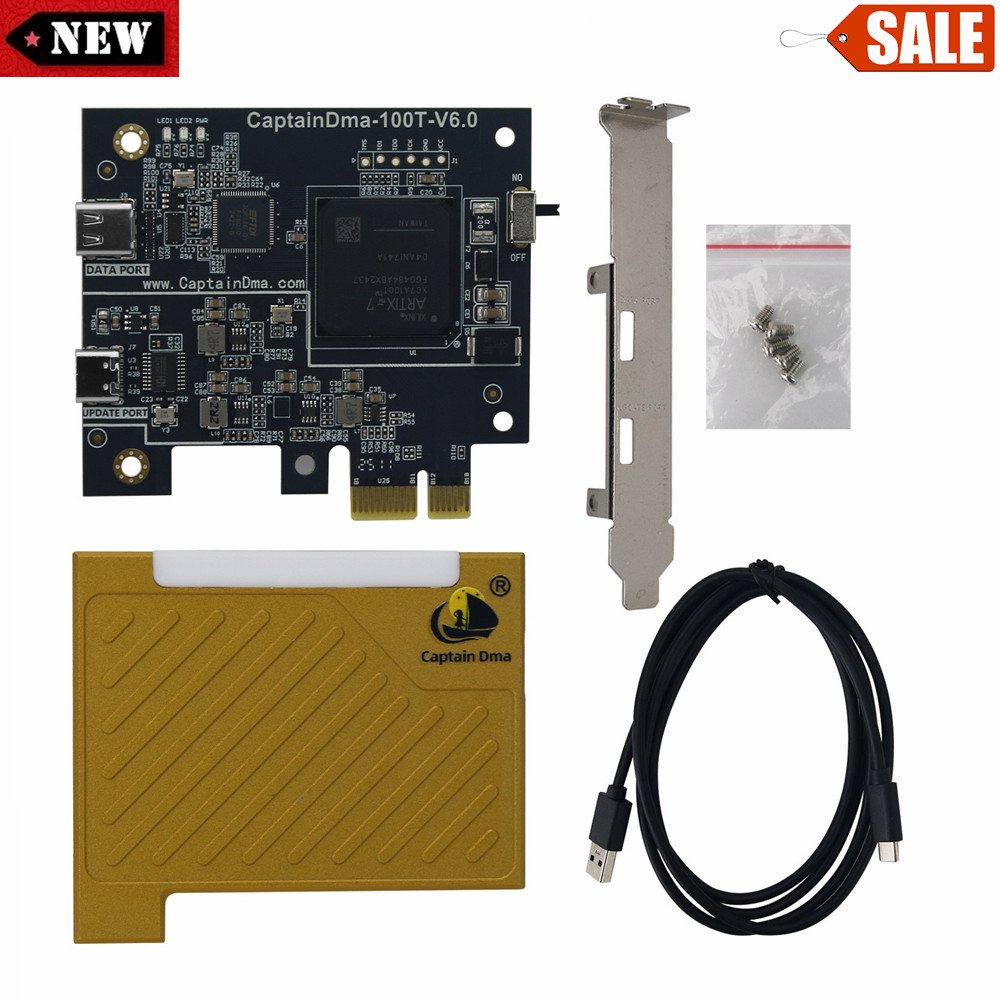 Thunderbolt DMAボード FPGA 100T CapDMA 100T-7th Factory Firmware DMA Board for Artix-7 FPGA