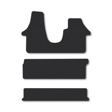 VW Transporter Floor Mats for 2003-2015 Shuttle Heavy Duty Tailored Rubber Mats