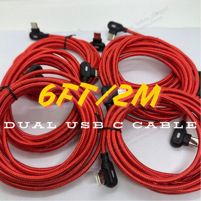 90 Degree Angle USB-C to USB-C Fast Charging Cable for iPhone 15 16 17 Samsung