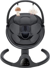 Baby Swing for Infants, 5-Speed, Bluetooth, Melodies  5-Point Harness