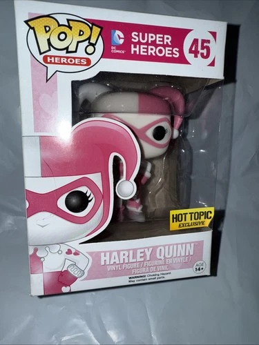 Funko Pop! DC Universe - Harley Quinn #45 (Pink) (Diamond Glitter) - Hot Topic