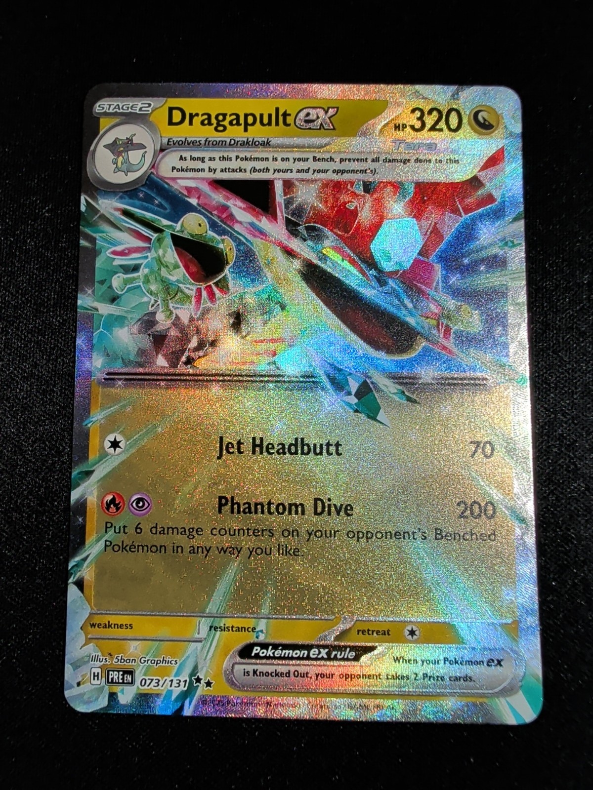 Dragapult ex 073/131 Sv: Prismatic Evolutions Holo NM