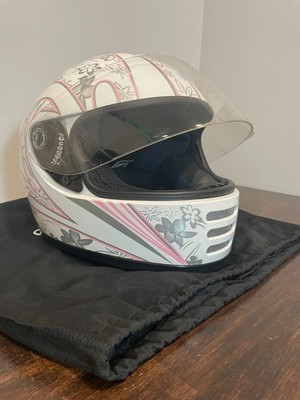 Youth S 47-49 CM Typhoon Motorcycle Moto Helmet KY-B15 W/Dust Cover DOT APPROVED