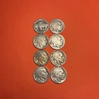 Lot Of (8) Vintage Buffalo/Indian Head Nickels AG-F *SEE DESCRIPTION FOR DATES*