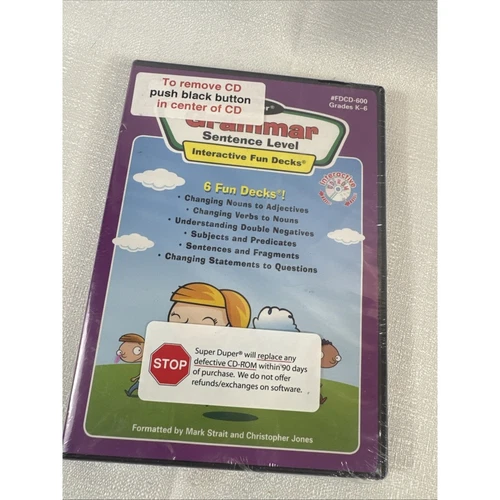 Webber Grammar Sentence Level Home Edition CD ROM Learning Software New Sealed
