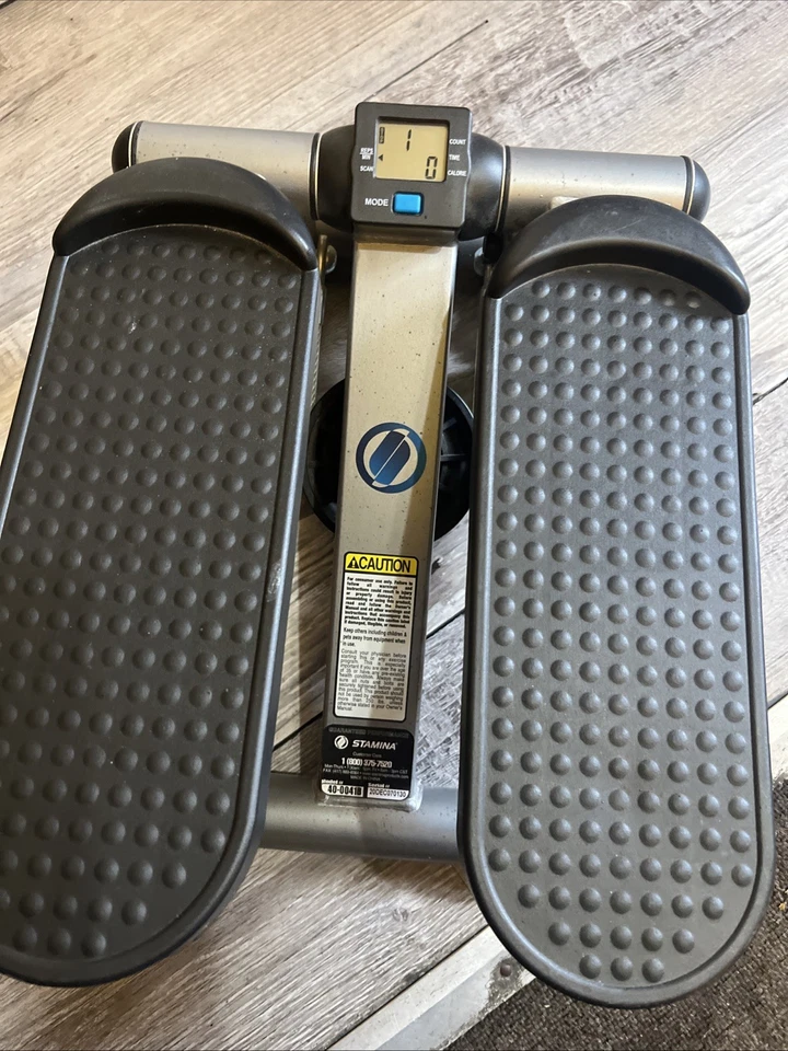 Stamina Mini Stepper con Monitor - Bajo Impacto Negro y Gris Stepper ¡Muy Bueno! Foto 4 de 4