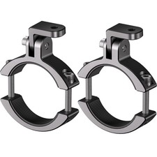2PCS LED Light Bar Fog Light Mounting Brackets, Aluminum Alloy Off-Road Lig...